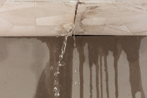 Professional Structural Drying technician working in Center Moriches, NY